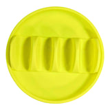 Maxbell Taco Holder Plates for Soft and Hard Tacos for Kitchen Family Dinner Parties yellow