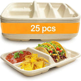 Maxbell 25Pcs Taco Holder Stands Taco Shell Holder for Gatherings Restaurant Buffets