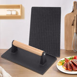 Maxbell Burger Press Professional Versatile Hamburger Press for BBQ Kitchen Sandwich 22.5cmx12.5cm