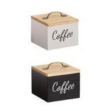 Maxbell Coffee Pod Holder with Lid Versatile Capsule Holder for Counter Kitchen Desk White