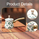 Maxbell Turkish Coffee Pot Multipurpose Greek Coffee Maker for Office Picnic Camping