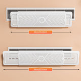 Maxbell Adjustable Retractable Windshield Hall Office Air Conditioner Vent Deflector