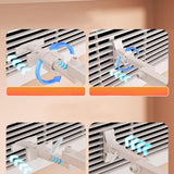 Maxbell Adjustable Retractable Windshield Hall Office Air Conditioner Vent Deflector