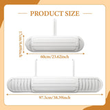Maxbell Air Vent Deflector Accessories Universal Household Cover Anti Direct Blowing White