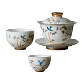 Maxbell Chinese Kung Fu Tea Cup Ceramic for Outdoor Indoor Compact Home Office Gifts 65ml