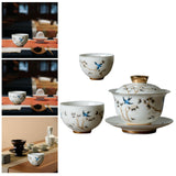 Maxbell Chinese Kung Fu Tea Cup Ceramic for Outdoor Indoor Compact Home Office Gifts 65ml