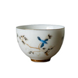 Maxbell Chinese Kung Fu Tea Cup Ceramic for Outdoor Indoor Compact Home Office Gifts 65ml