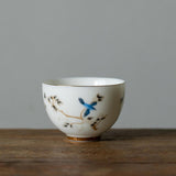 Maxbell Chinese Kung Fu Tea Cup Ceramic for Outdoor Indoor Compact Home Office Gifts 65ml