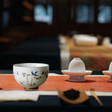 Maxbell Chinese Kung Fu Tea Cup Ceramic for Outdoor Indoor Compact Home Office Gifts 85ml