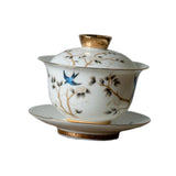 Maxbell Chinese Kung Fu Tea Cup Ceramic for Outdoor Indoor Compact Home Office Gifts 190ml