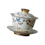 Maxbell Chinese Kung Fu Tea Cup Ceramic for Outdoor Indoor Compact Home Office Gifts 190ml