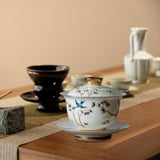 Maxbell Chinese Kung Fu Tea Cup Ceramic for Outdoor Indoor Compact Home Office Gifts 190ml