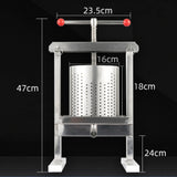 Maxbell Vegetable Filling Squeezer Portable Lemon Juicer for Kitchen Commercial Home