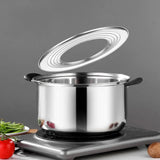 Maxbell Steaming Ring for Steamers for Dim Sum Dumpling over Stockpots Circular Rack