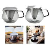 Maxbell Coffee Pot Heat Resistant Portable Coffee Sharing Pot for Cafe Travel Office 500ml