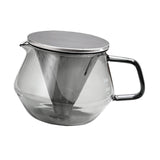 Maxbell Coffee Pot Heat Resistant Portable Coffee Sharing Pot for Cafe Travel Office 500ml