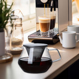 Maxbell Coffee Pot Heat Resistant Portable Coffee Sharing Pot for Cafe Travel Office 800ml