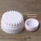 Maxbell 2 Pieces Water Purifier Filter Bottle Cover Sturdy for Office Dorm Household 25 Tooth