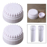 Maxbell 2 Pieces Water Purifier Filter Bottle Cover Sturdy for Office Dorm Household 25 Tooth