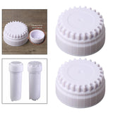Maxbell 2 Pieces Water Purifier Filter Bottle Cover Sturdy for Office Dorm Household 25 Tooth
