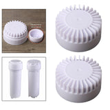 Maxbell 2 Pieces Water Purifier Filter Bottle Cover Sturdy for Office Dorm Household 30 Tooth