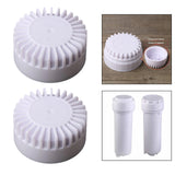 Maxbell 2 Pieces Water Purifier Filter Bottle Cover Sturdy for Office Dorm Household 30 Tooth