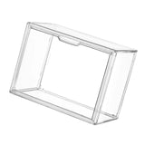 Maxbell Storage Bin Transparent Organizer for Entryway Collectibles Figures