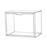 Maxbell Storage Bin Transparent Organizer for Entryway Collectibles Figures