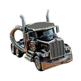 Maxbell Resin Truck Coffee Mug Portable Fruits Juice Container for Home Kitchen Shop