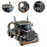 Maxbell Resin Truck Coffee Mug Portable Fruits Juice Container for Home Kitchen Shop