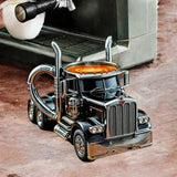 Maxbell Resin Truck Coffee Mug Portable Fruits Juice Container for Home Kitchen Shop