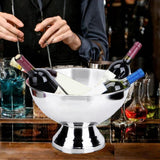 Maxbell Ice Bucket Heavy Duty Champagne Chiller Bucket for Parties BBQ Chilling Wine