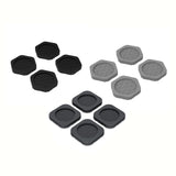 Maxbell 4x Washing Machine Anti Vibration Pads Universal for Refrigerator Dryer Home Hex Black
