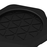 Maxbell 4x Washing Machine Anti Vibration Pads Universal for Refrigerator Dryer Home Hex Black