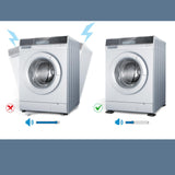 Maxbell 4x Washing Machine Anti Vibration Pads Universal for Refrigerator Dryer Home Hex Gray