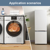 Maxbell 4x Washing Machine Anti Vibration Pads Universal for Refrigerator Dryer Home Hex Gray