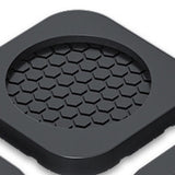 Maxbell 4x Washing Machine Anti Vibration Pads Universal for Refrigerator Dryer Home Square Black