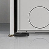 Maxbell 4x Washing Machine Anti Vibration Pads Universal for Refrigerator Dryer Home Square Black