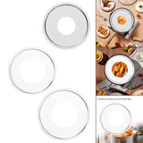 Maxbell Steaming Ring for Steamers Dumpling Steamers Ring for Stuffed Bun Asian Food 18cm Dia