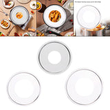 Maxbell Steaming Ring for Steamers Dumpling Steamers Ring for Stuffed Bun Asian Food 18cm Dia
