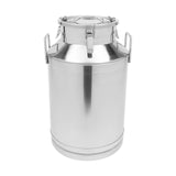Maxbell Milk Can Lightweight Sturdy with Sealed Lid for Transport Kitchen Restaurant 35 L
