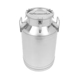 Maxbell Milk Can Lightweight Sturdy with Sealed Lid for Transport Kitchen Restaurant 35 L