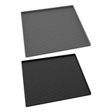 Maxbell Mini Refrigerator Floor Mat Washable Appliance Accessories Freezer Floor Mat Gray