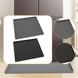 Maxbell Mini Refrigerator Floor Mat Washable Appliance Accessories Freezer Floor Mat Gray