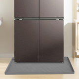 Maxbell Mini Refrigerator Floor Mat Washable Appliance Accessories Freezer Floor Mat Gray