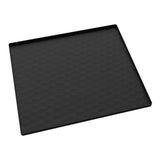 Maxbell Mini Refrigerator Floor Mat Washable Appliance Accessories Freezer Floor Mat Black