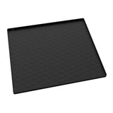 Maxbell Mini Refrigerator Floor Mat Washable Appliance Accessories Freezer Floor Mat Black
