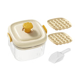 Maxbell Ice Cube Bucket Versatile Quickly Release Holder for Household Kitchen Party Milk White