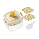 Maxbell Ice Cube Bucket Versatile Quickly Release Holder for Household Kitchen Party Milk White