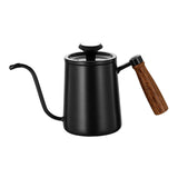 Maxbell 600ml Slim Gooseneck Coffee Kettle Tea Pot Comfortable Grip Hand Drip Kettle Black